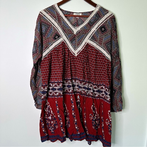 Umgee Dresses & Skirts - Umgee Patterned Colorful Dress Size Medium